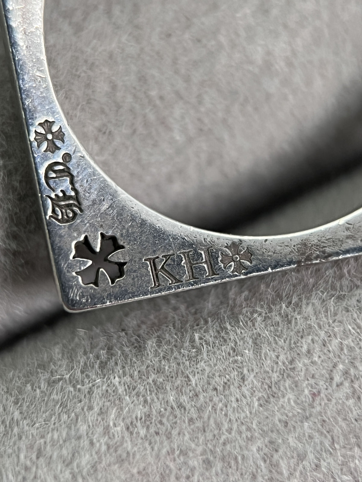 Chrome Hearts x Kate Hudson Square Cross Earring
