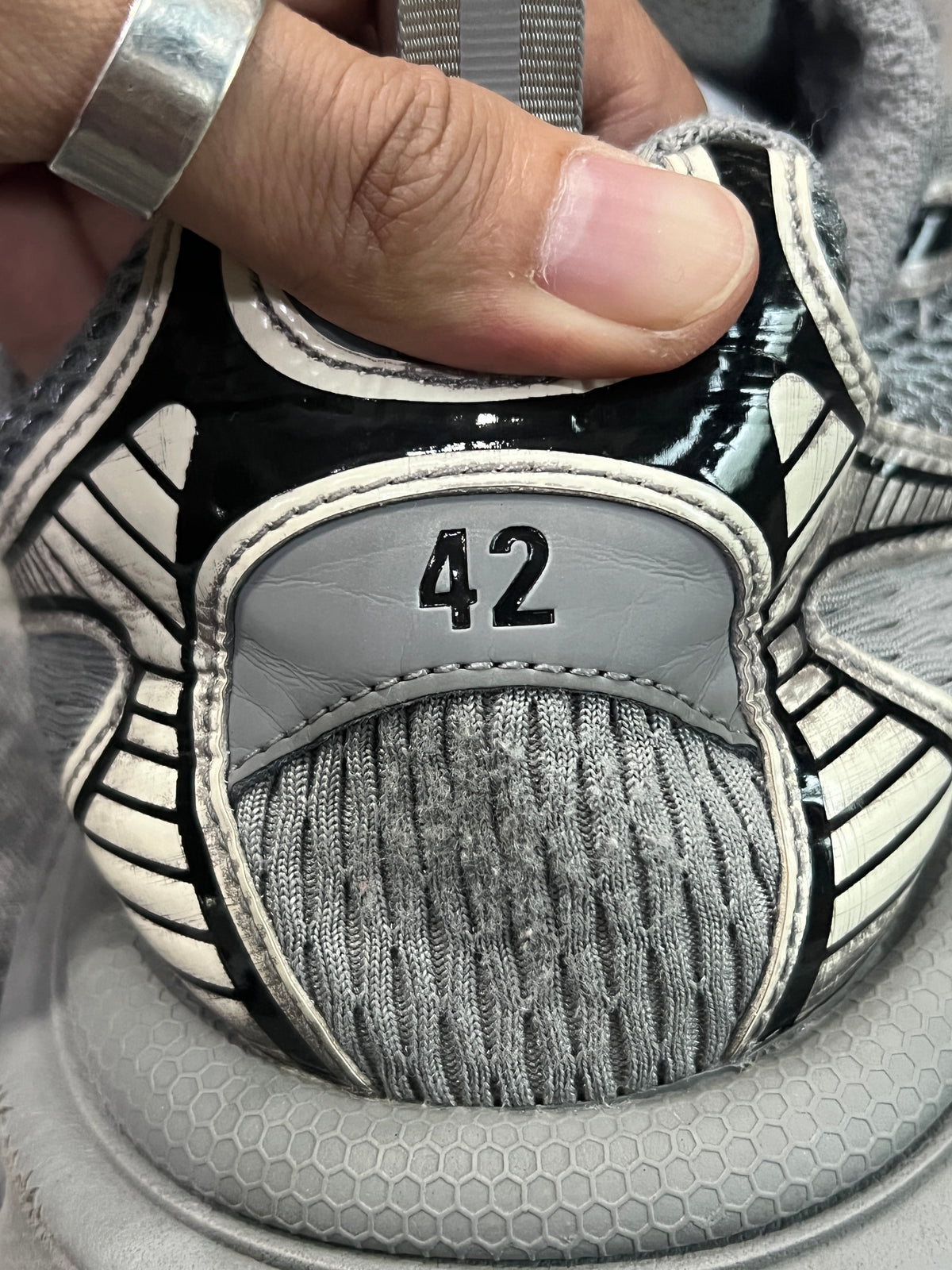Balenciaga 3XL Sneakers Grey Mesh EU 42