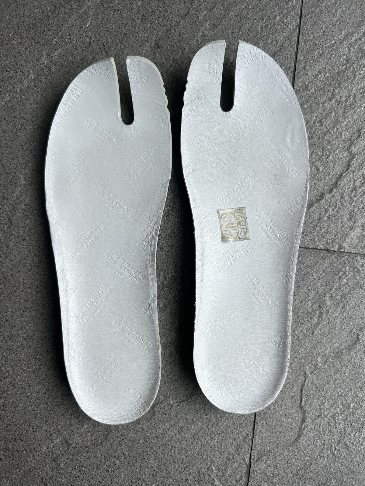 Maison Margiela Black Canvas Tabi Sneakers Size 37