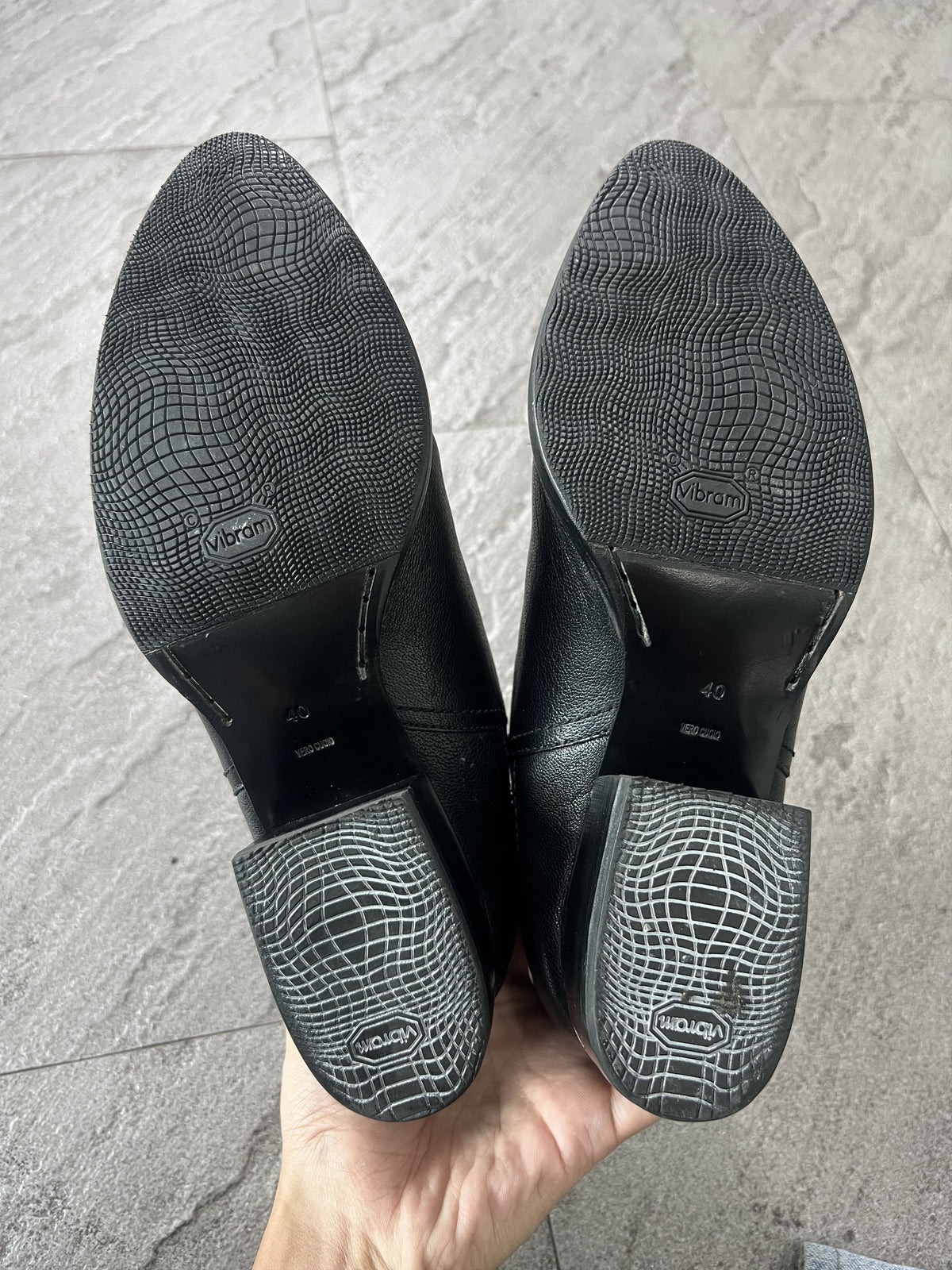Alexander Wang Leather Ankle Boots Vibram Sole EU40