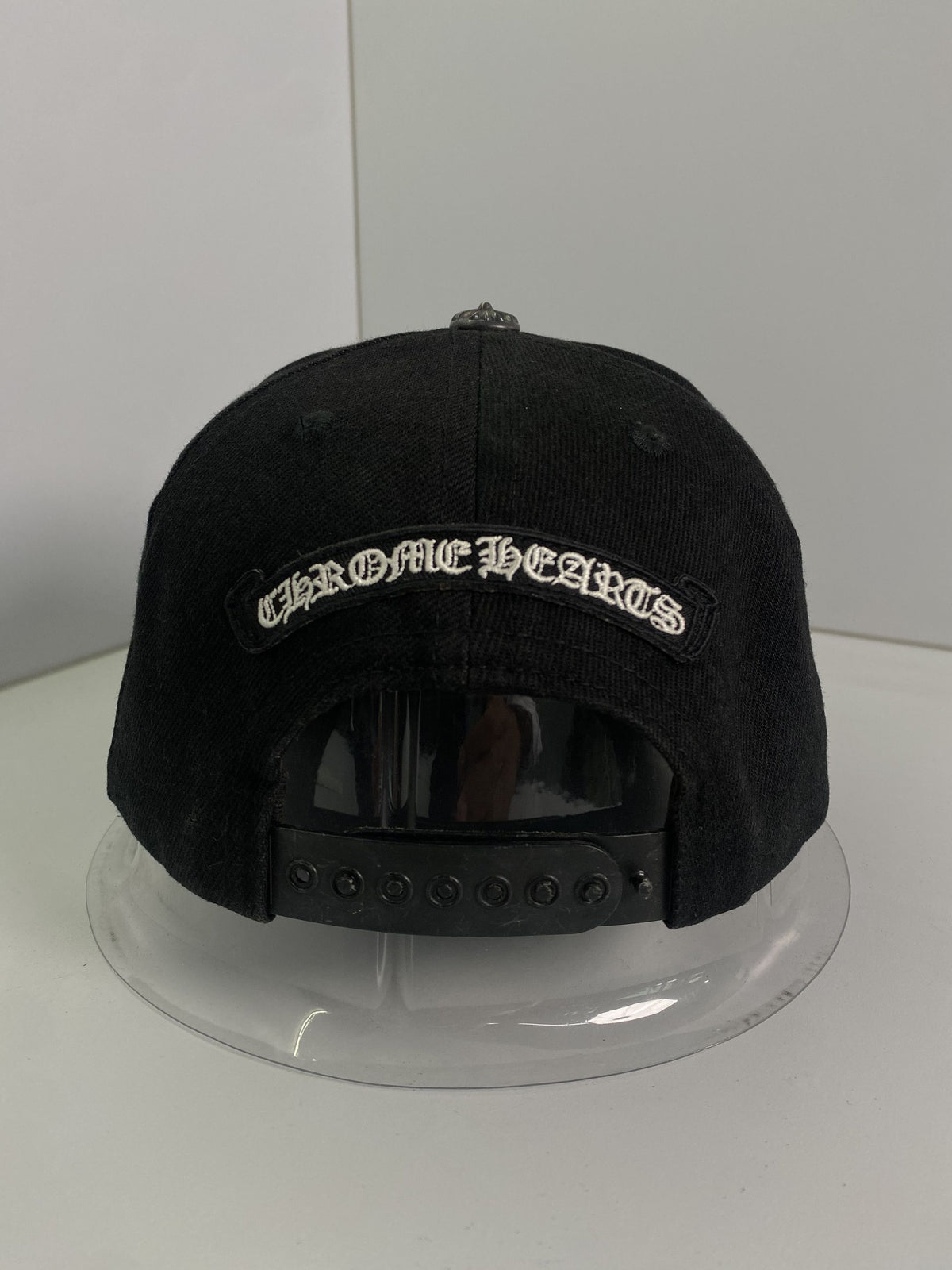 Chrome Hearts Cemetery Cross Black Fitted Cap