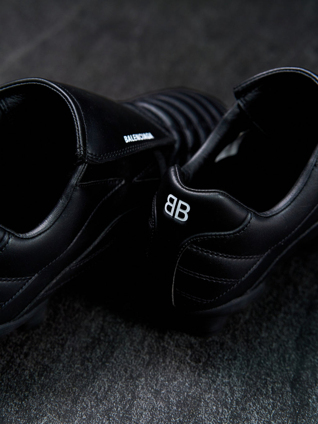 Fcc Labeling Balenciaga Black Cleat Sneakers – Outofbounds BKK