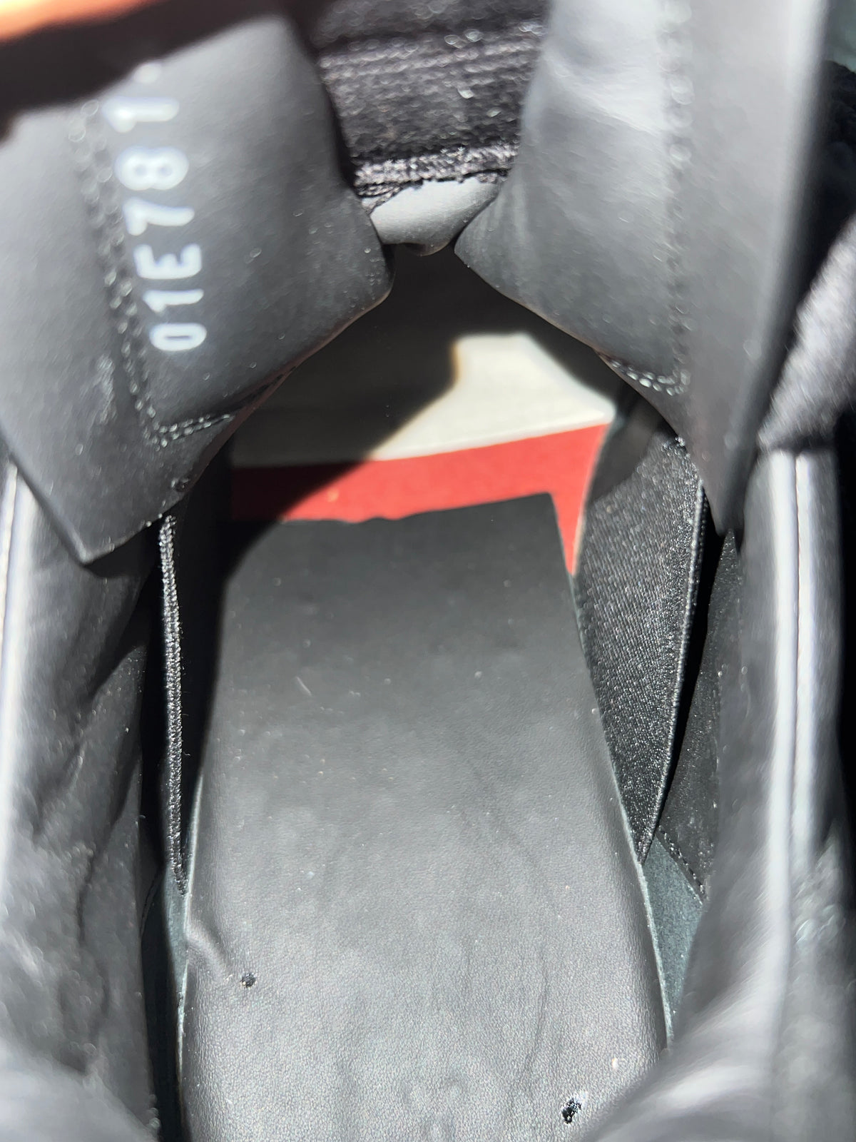 Rick Owens SS25 Geth Runner Sneakers All Black Leather EU 39