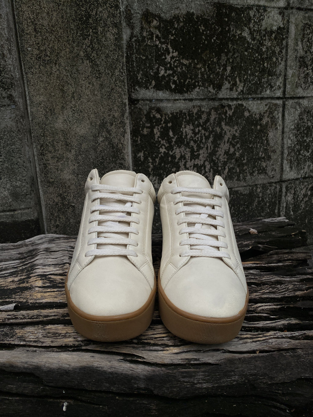 Bottega Veneta Leather Gum Sole Sneakers EU 41