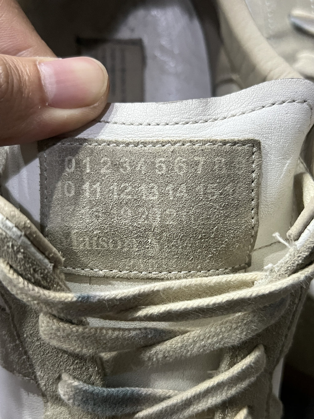 Maison Margiela Replica GATS Sneakers Gold / Beige EU 42
