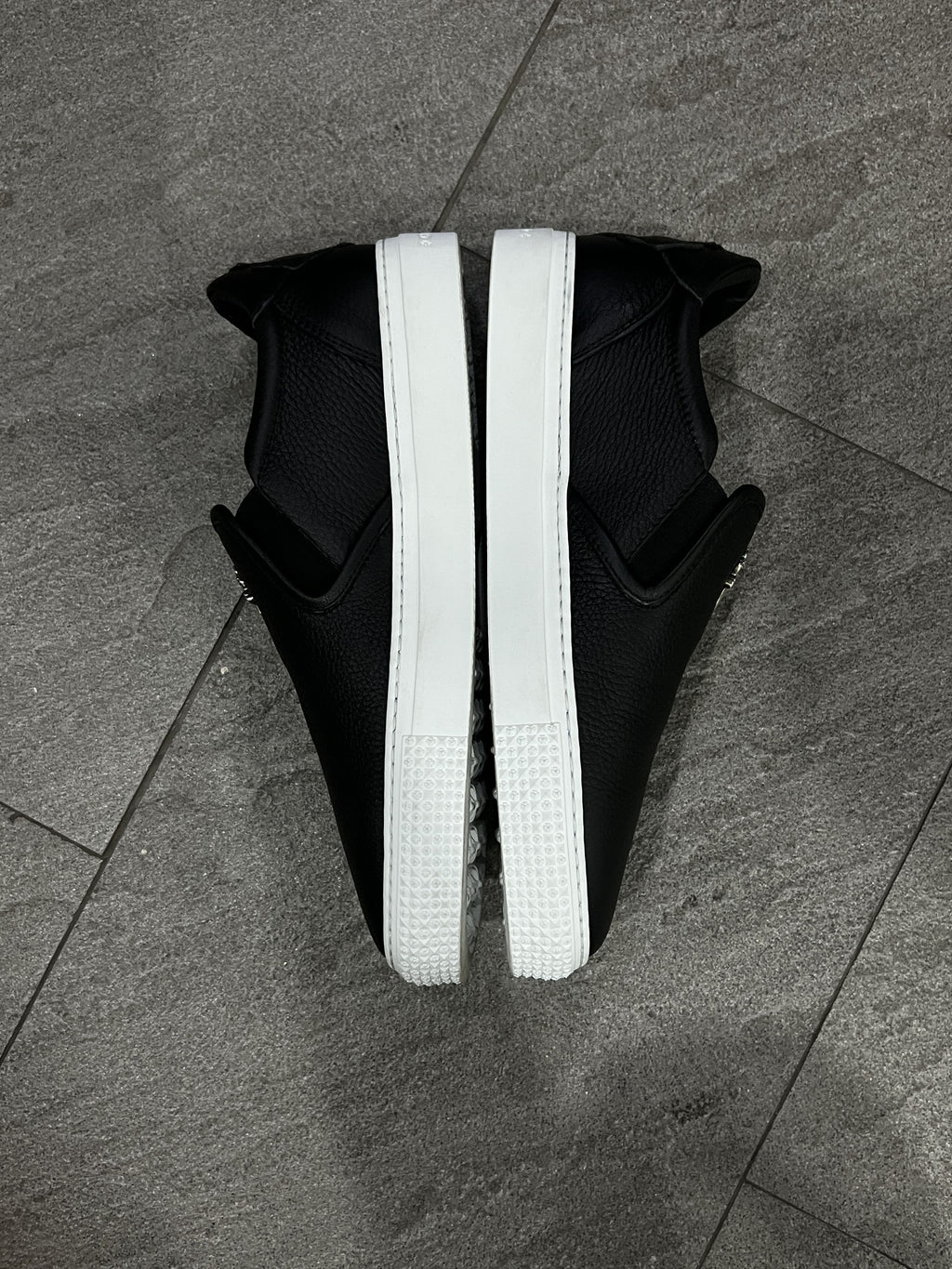 Chrome Hearts Dagger Slip On Sneakers Black 41
