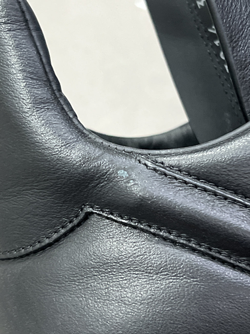 Rick Owens SS25 Geth Runner Sneakers All Black Leather EU 39