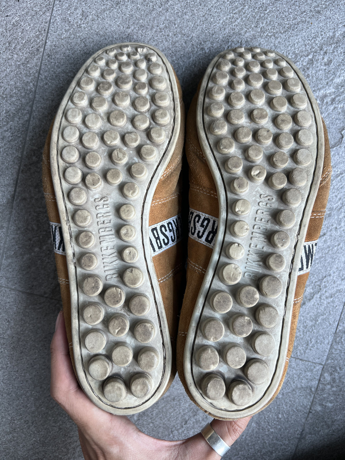 Dirk Bikkembergs Suede Soccer Sneakers Brown EU39