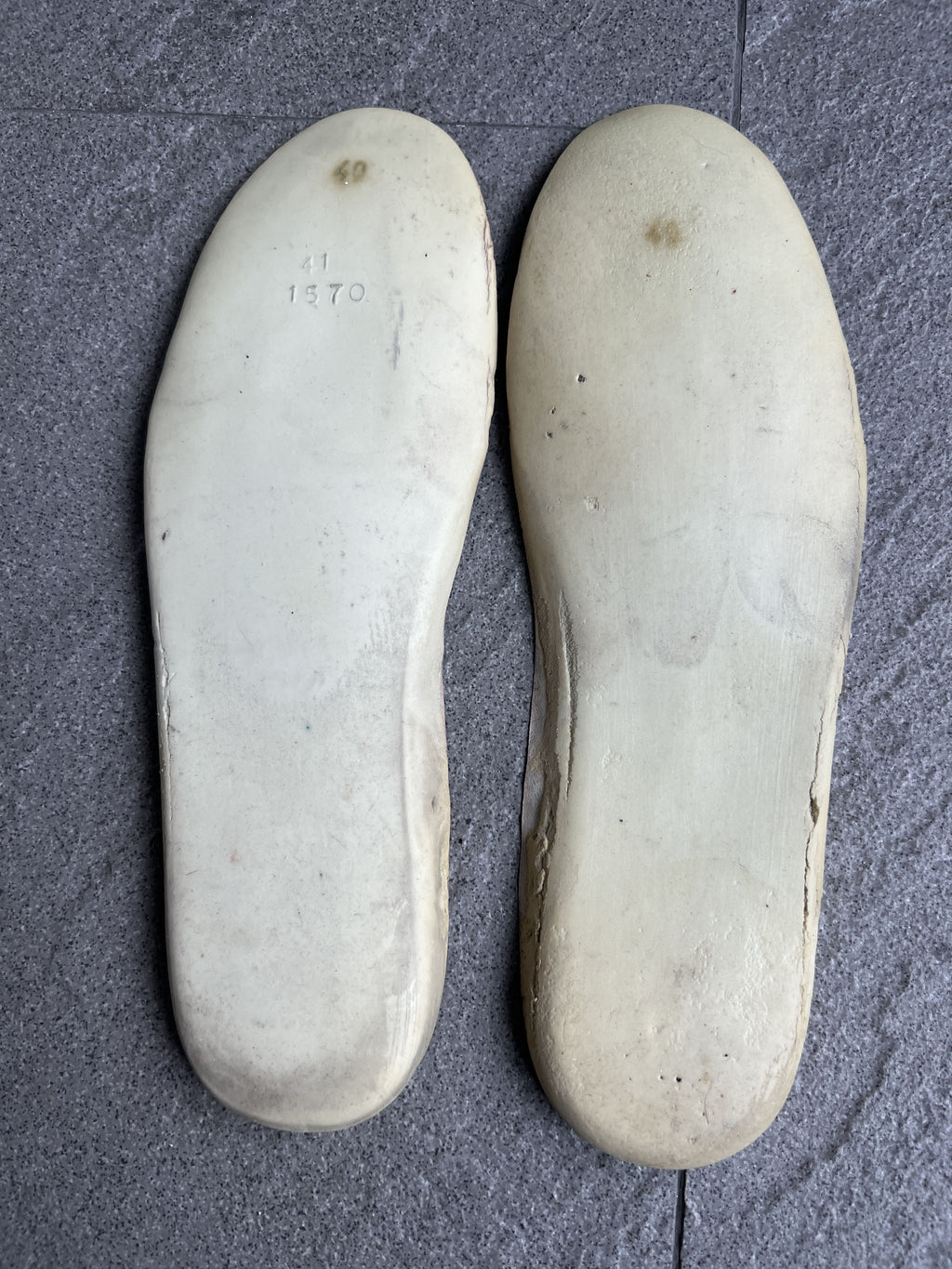 Maison Margiela Deconstructed Beige Grey Replica Sneakers