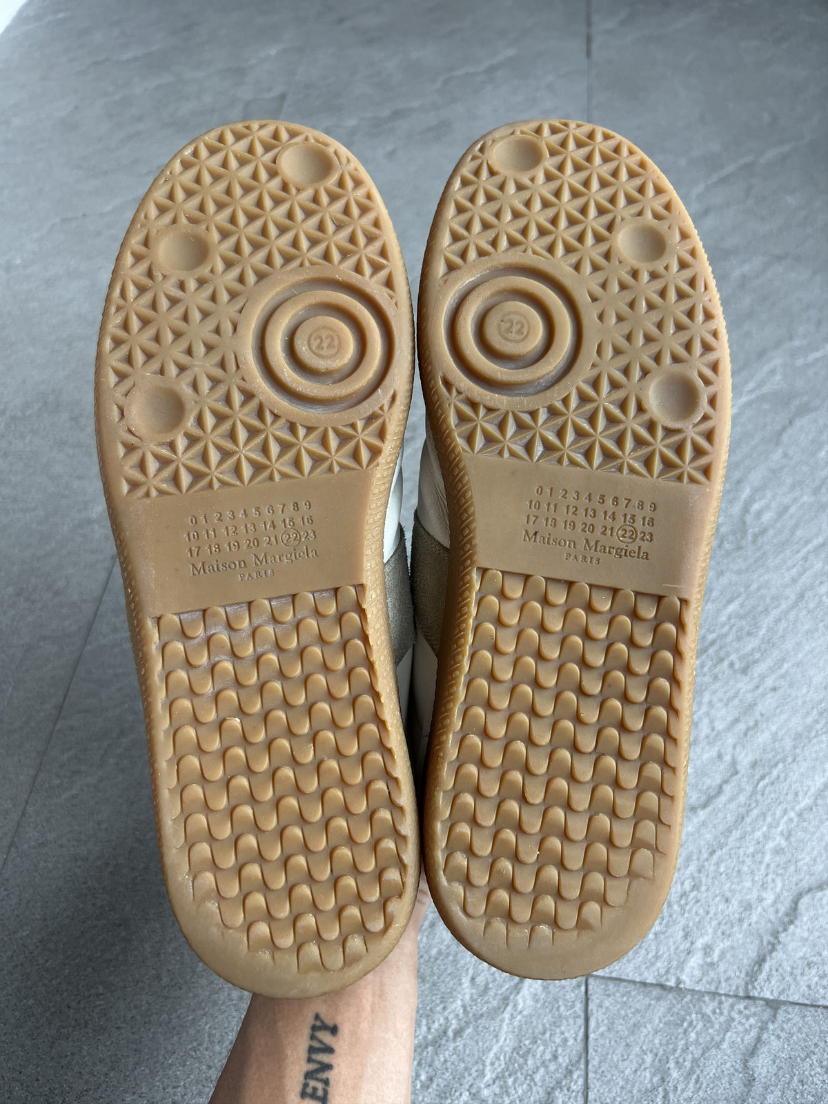 Maison Margiela Classic White Grey Replica GAT 42.5