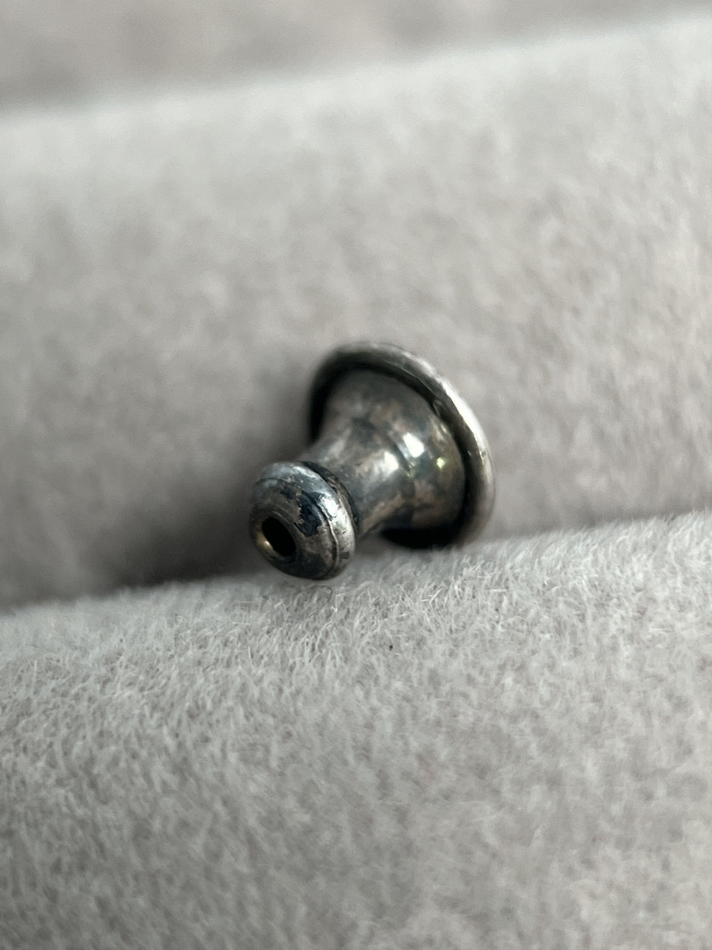 Chrome Hearts Fleur De Lis Stud Earring 925 Silver