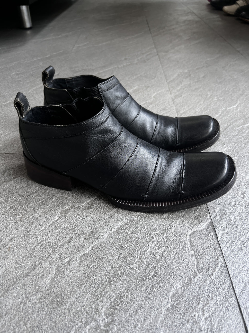 Jean Paul Gaultier Leather Ankle Boots EU40 US7
