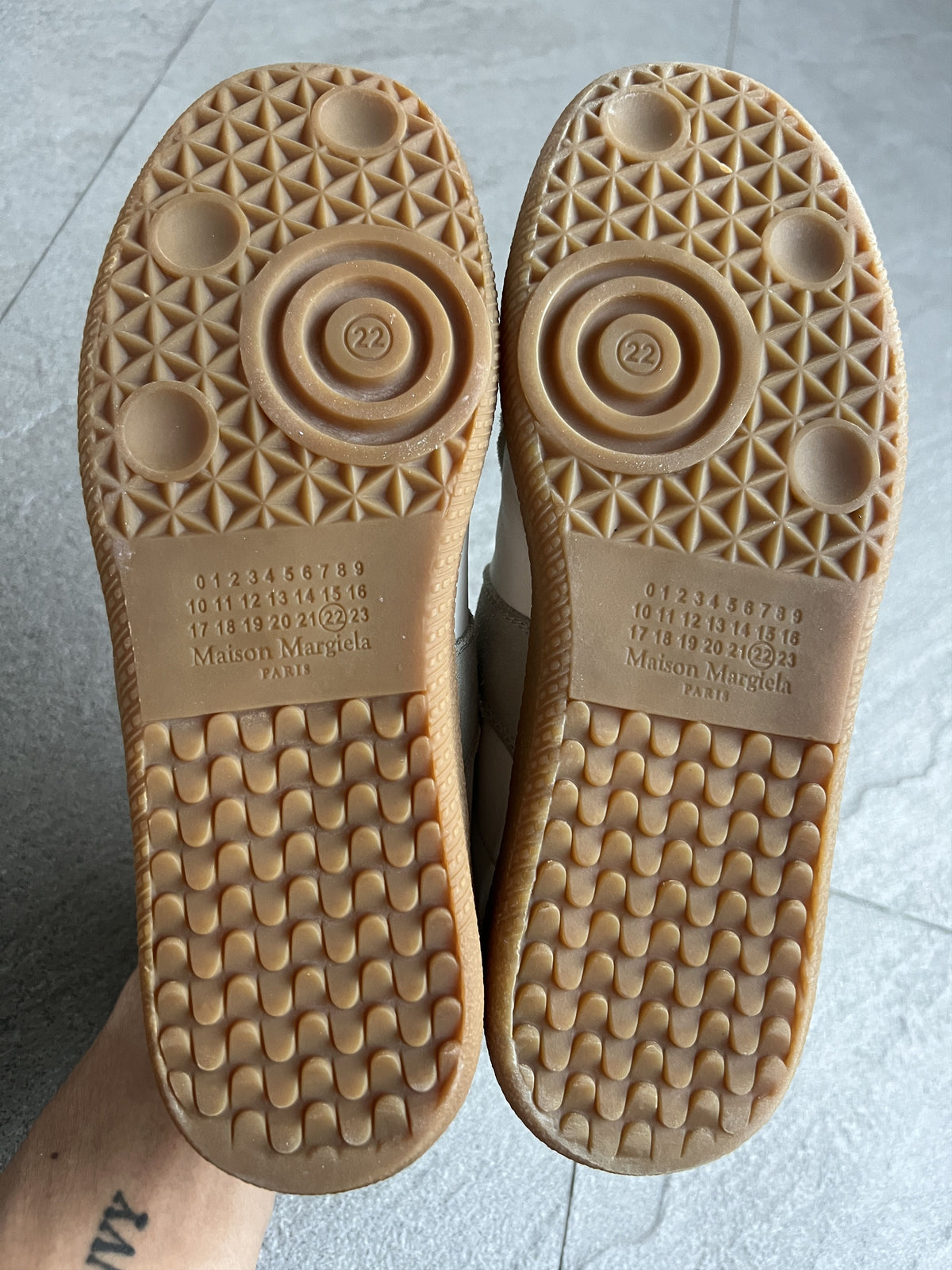 Maison Margiela German Army Trainer Replica Shoes 36.5