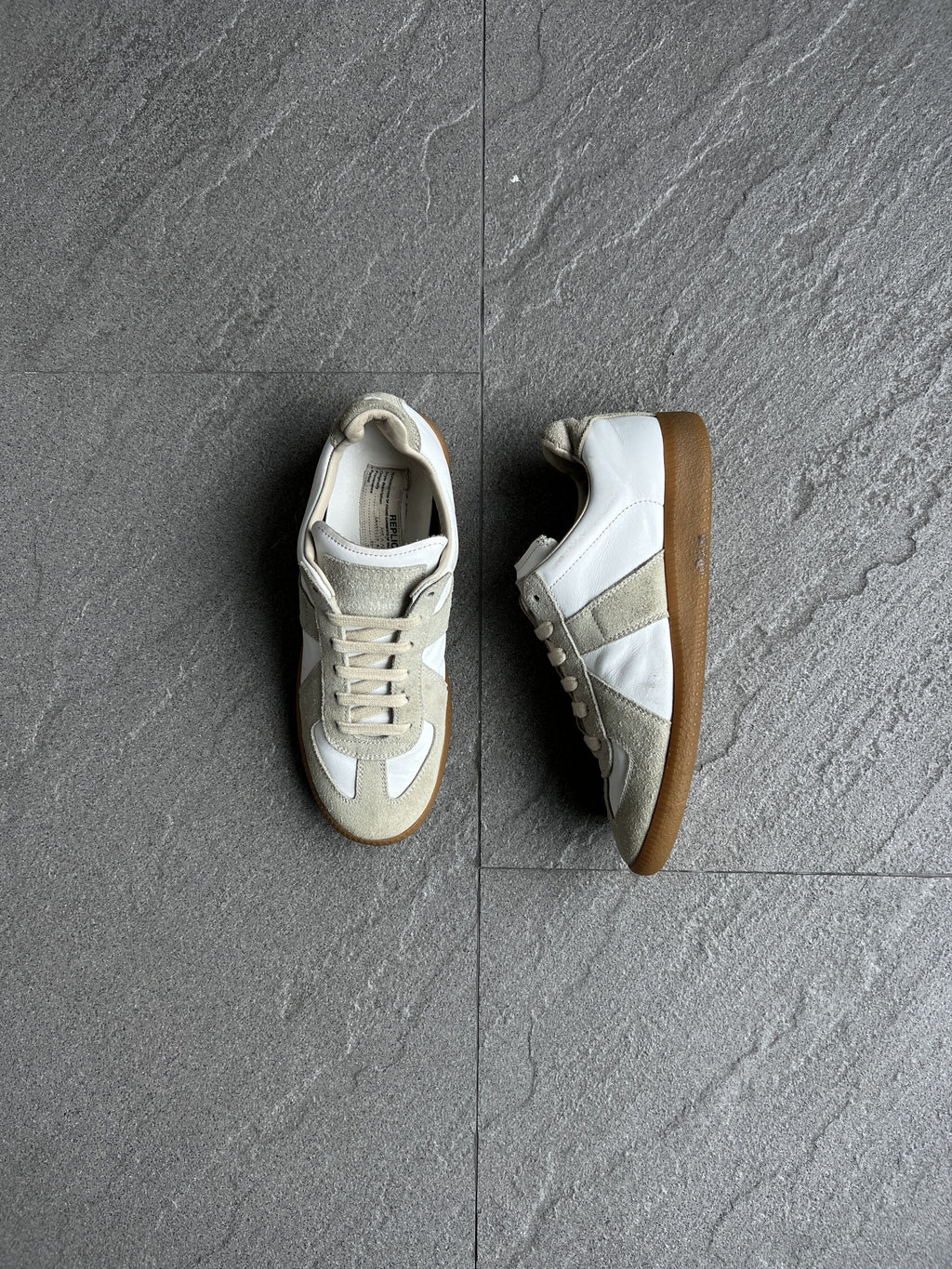 Maison Margiela Classic White Grey Replica GAT 36.5