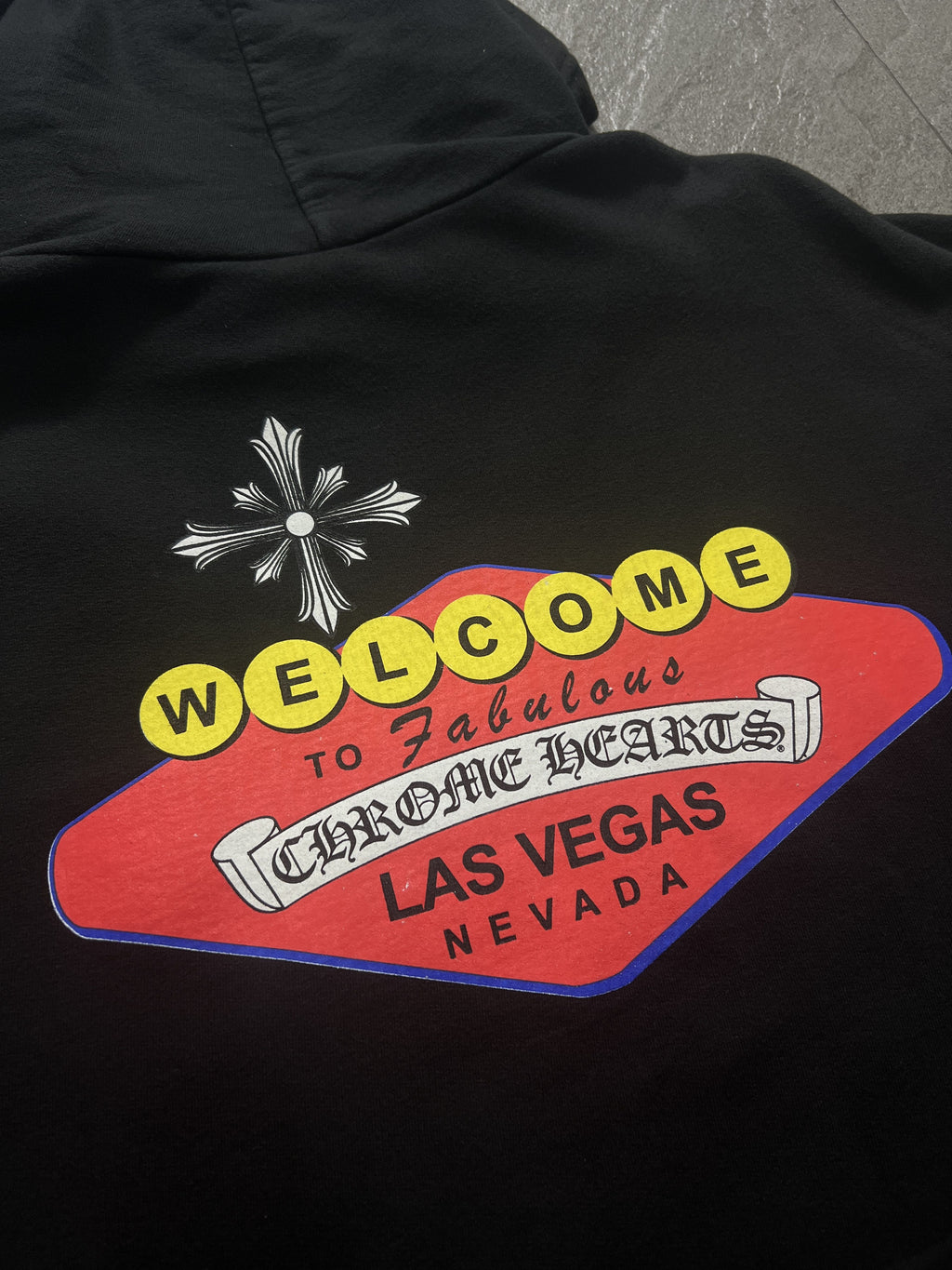 Chrome Hearts Las Vegas Welcome Sign Hoodie L