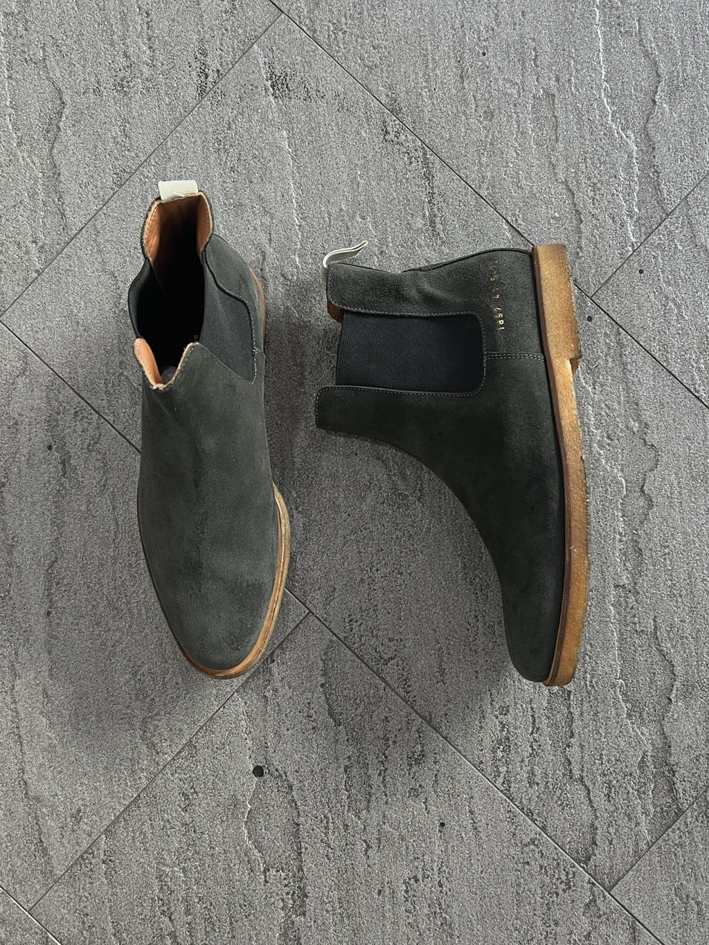 Common Projects Chelsea Boot Dark Grey Suede EU 41