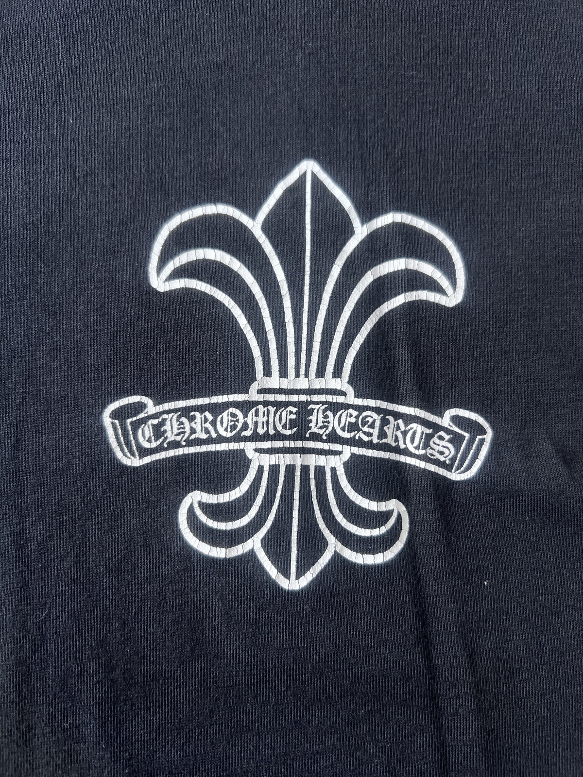Chrome Hearts Fleur Pocket Logo V-Neck Tee Small