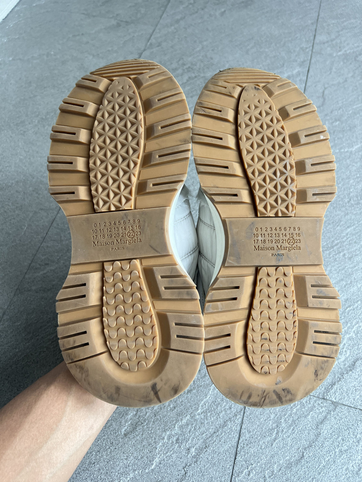 Maison Margiela Quilted Deconstructed Runner Sneakers EU42
