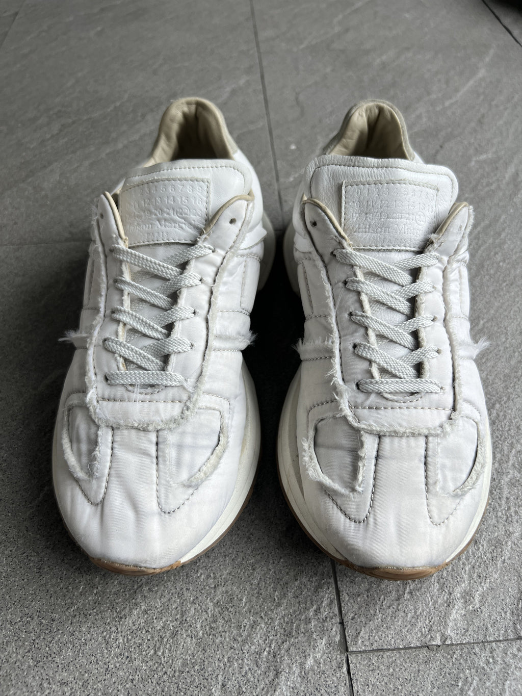 Maison Margiela Quilted Deconstructed Runner Sneakers EU42