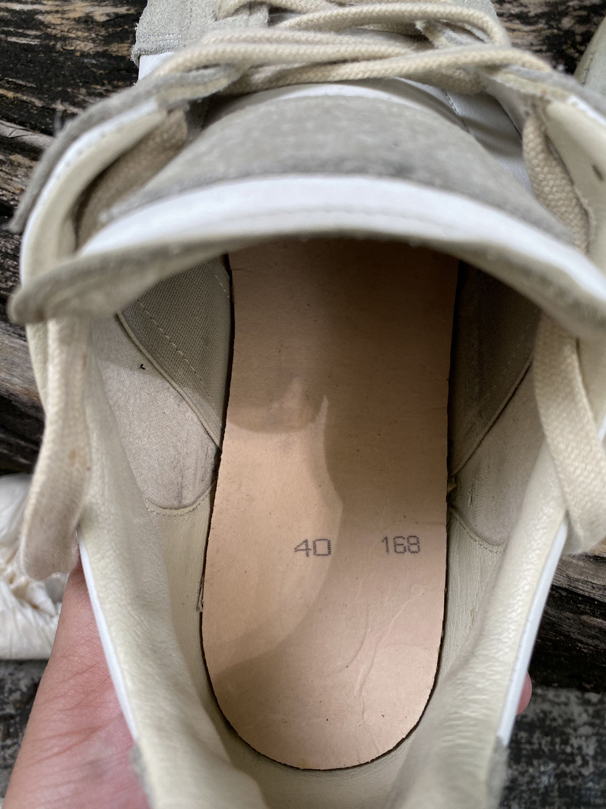 Maison Margiela GAT Original White Gum Sneakers EU40