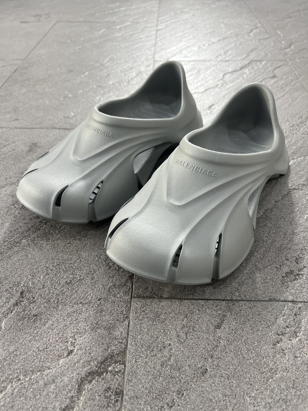 Balenciaga Mold Closed Grey EU43 New w/ Box