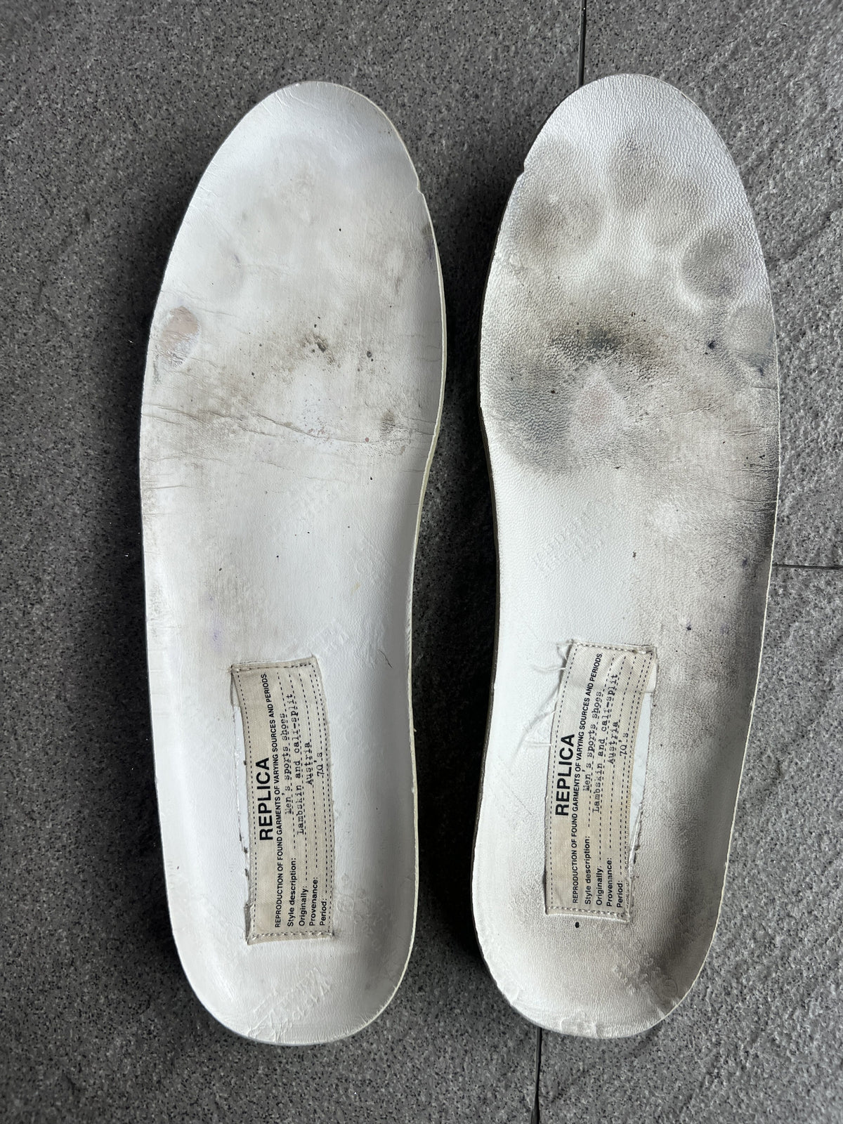 Maison Margiela Replica Leather Suede GAT Sneakers 41