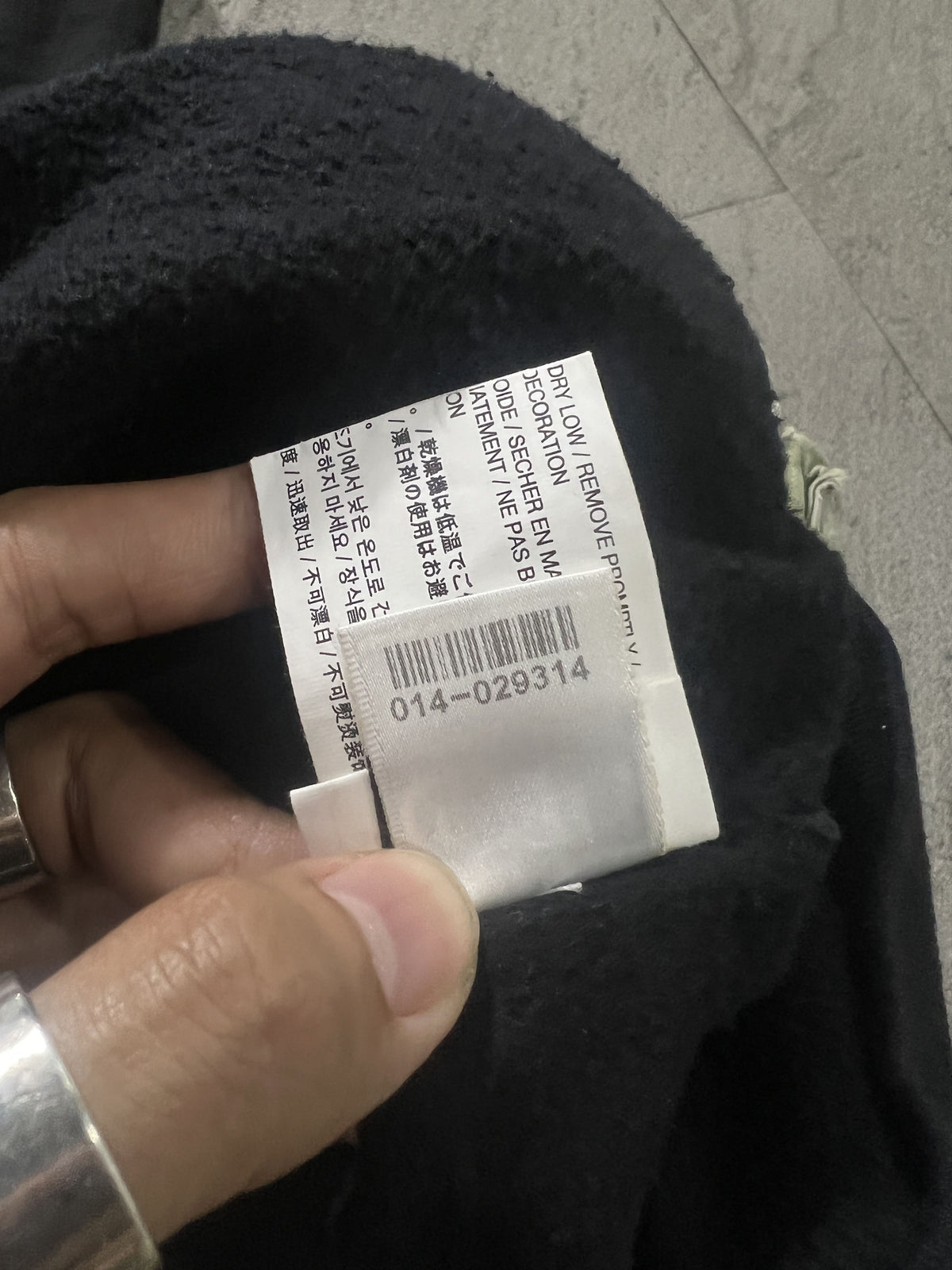 Chrome Hearts Foti Zip Hoodie Skull Wings Black L