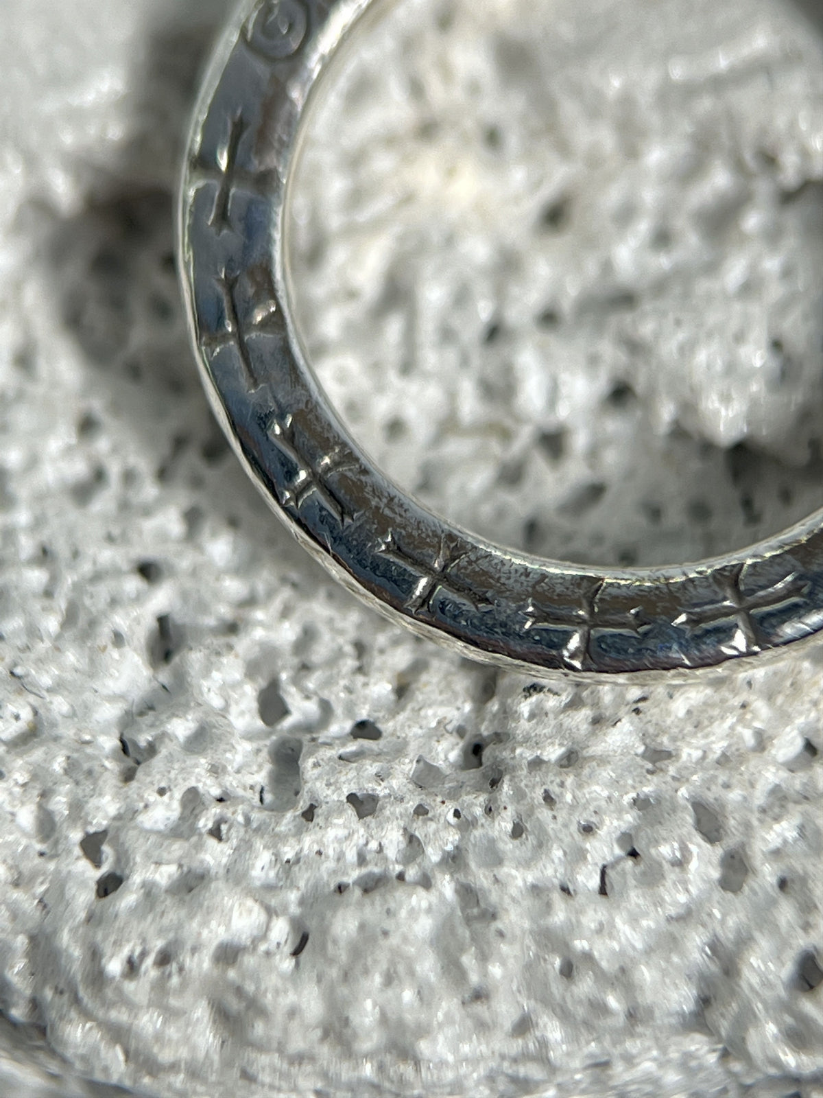Chrome Hearts Forever Spacer Ring Silver US3.5
