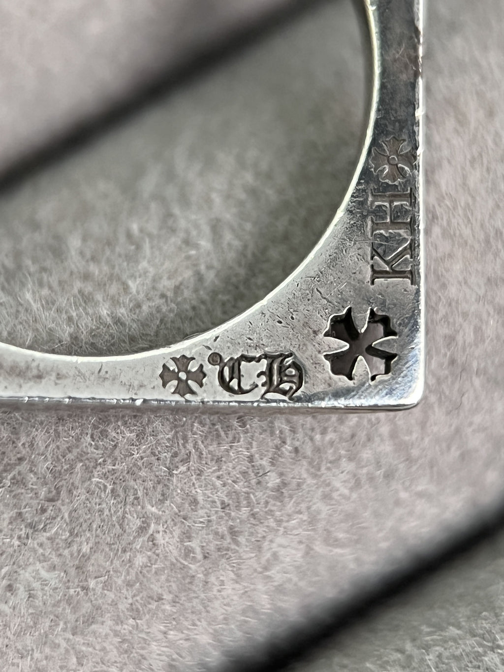 Chrome Hearts x Kate Hudson Square Cross Earring