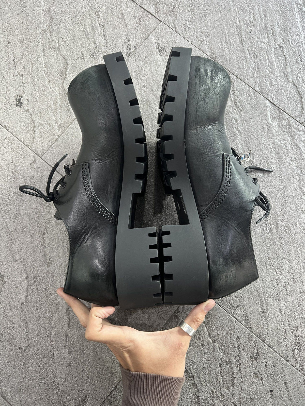 Balenciaga Hummer Derby Black EU 42