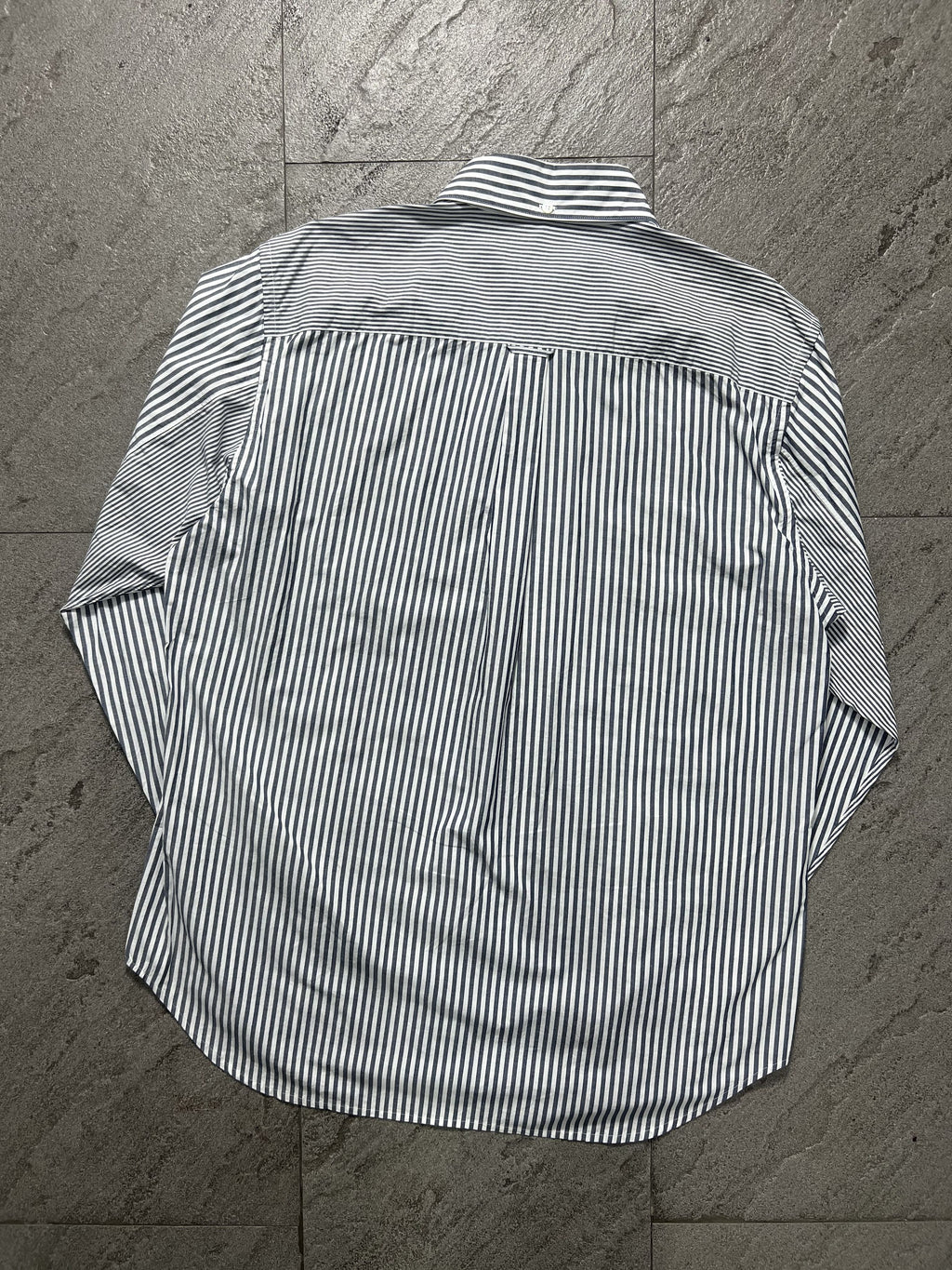 Ganryu Comme des Garçons multi-striped button-up shirt