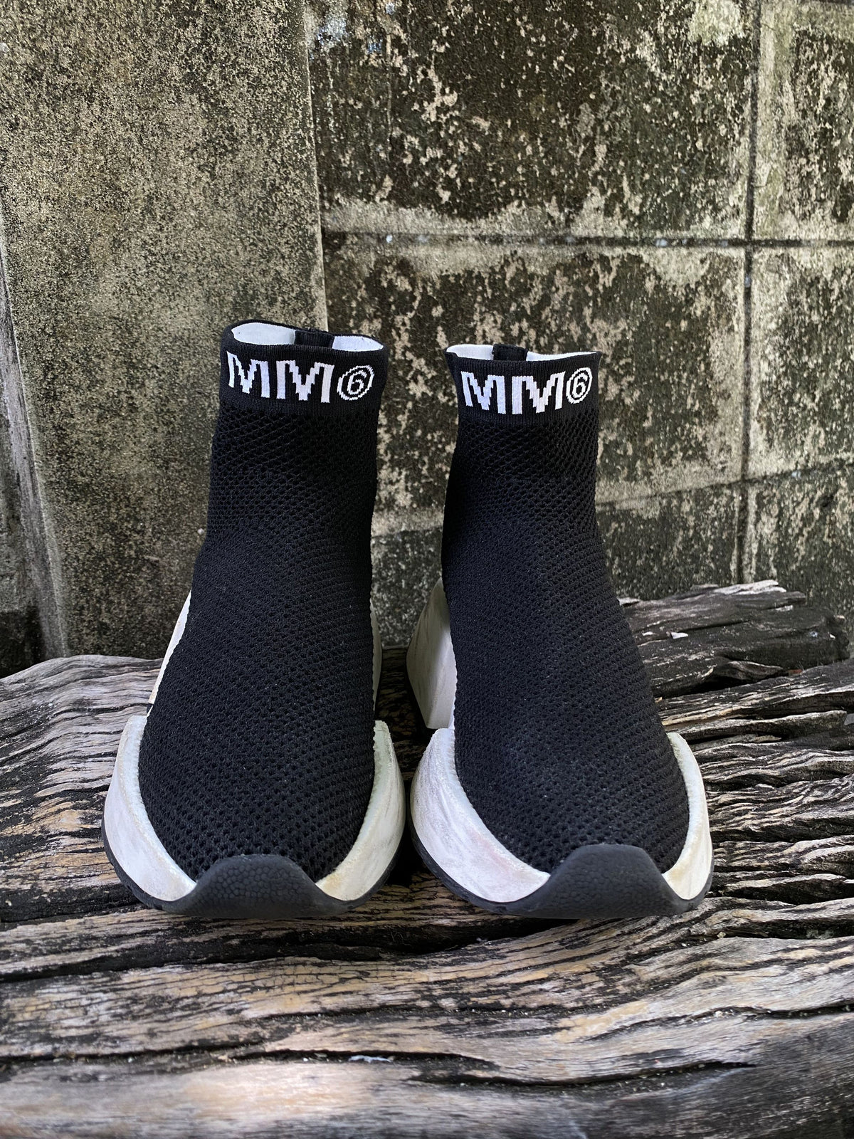 MM6 Maison Margiela Sock Knit High Top Sneakers EU38