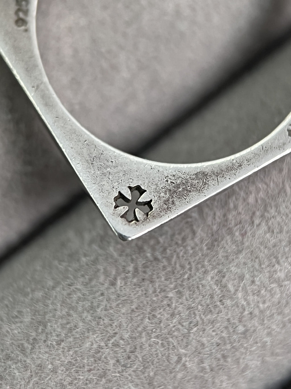 Chrome Hearts x Kate Hudson Square Cross Earring