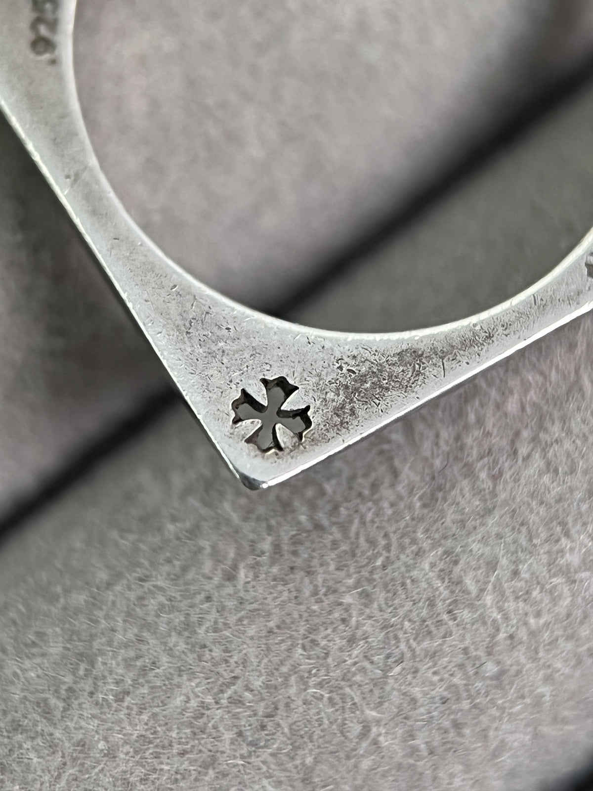 Chrome Hearts x Kate Hudson Square Cross Earring