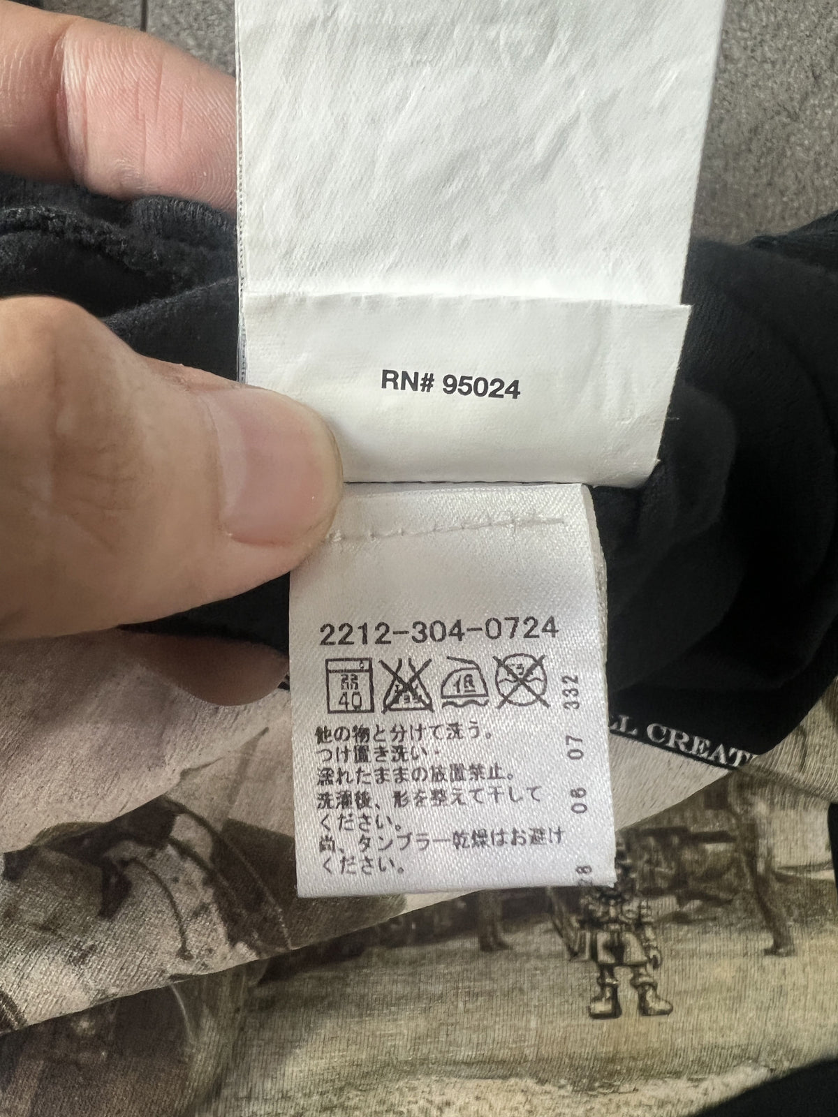 Chrome Hearts Foti Train Graphic Tee Black Medium