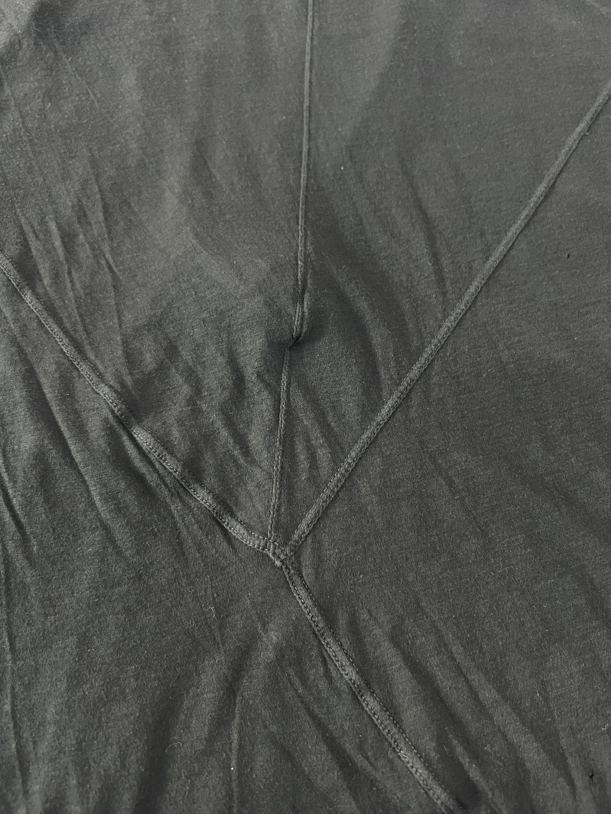 Rick Owens DRKSHDW Level Long Tee Black