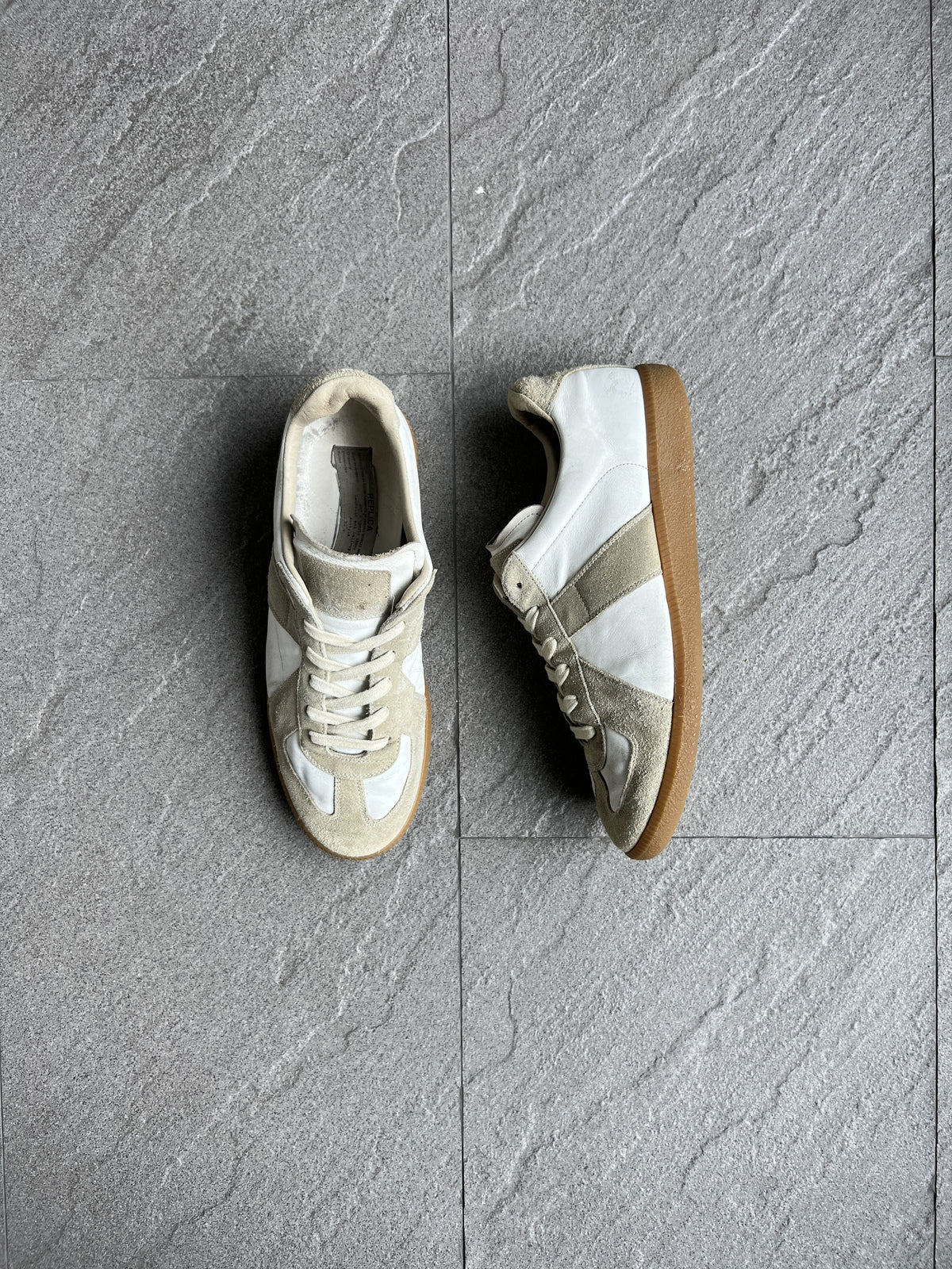Maison Margiela Classic White Grey Replica GAT 42.5