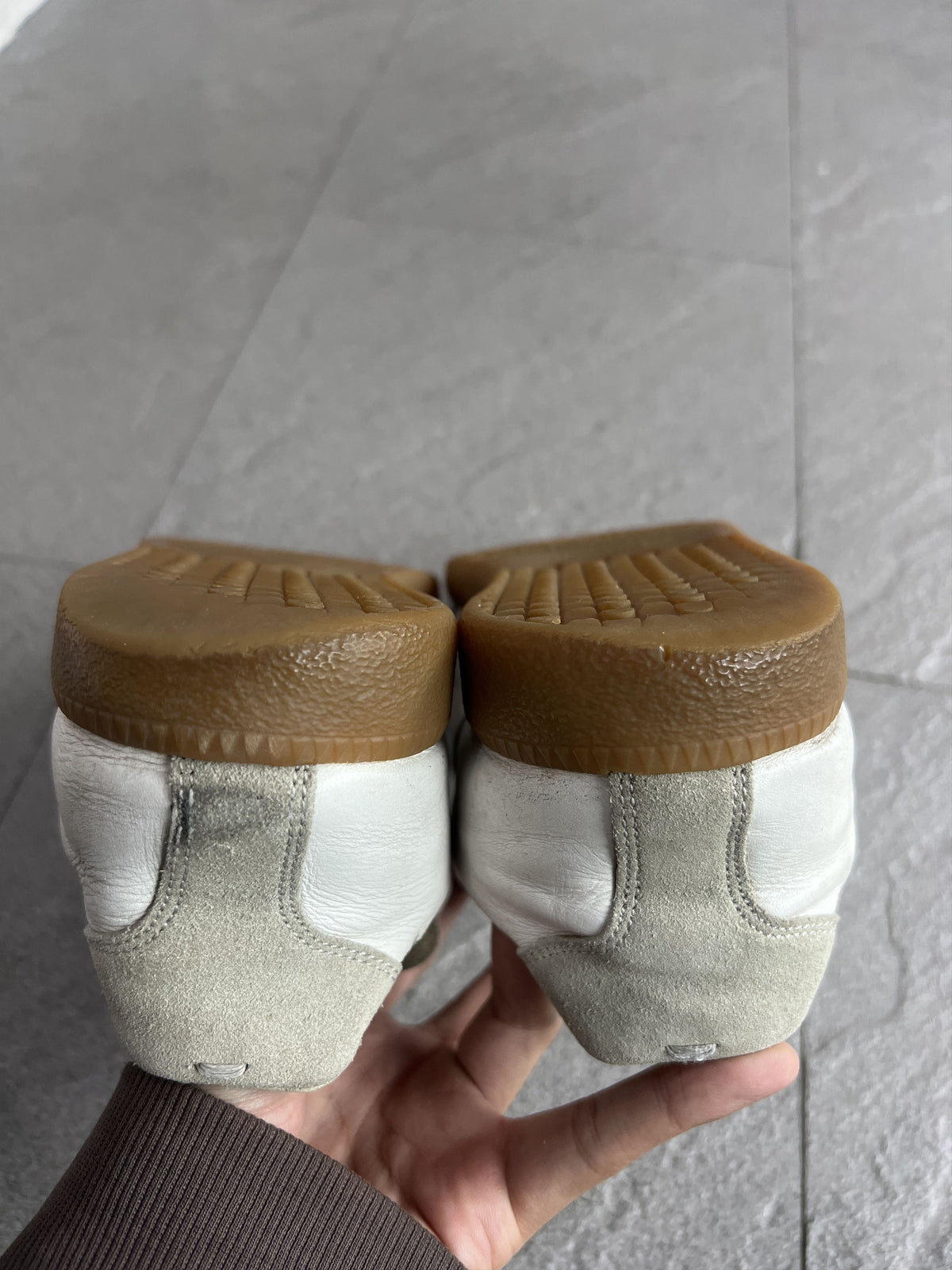 Maison Margiela Replica Leather Suede GAT Sneakers 41