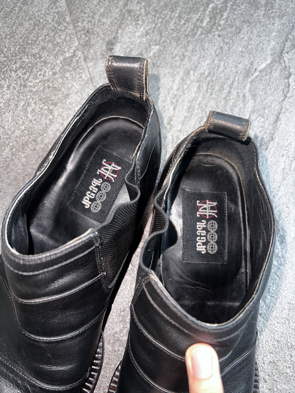 Jean Paul Gaultier Leather Ankle Boots EU40 US7