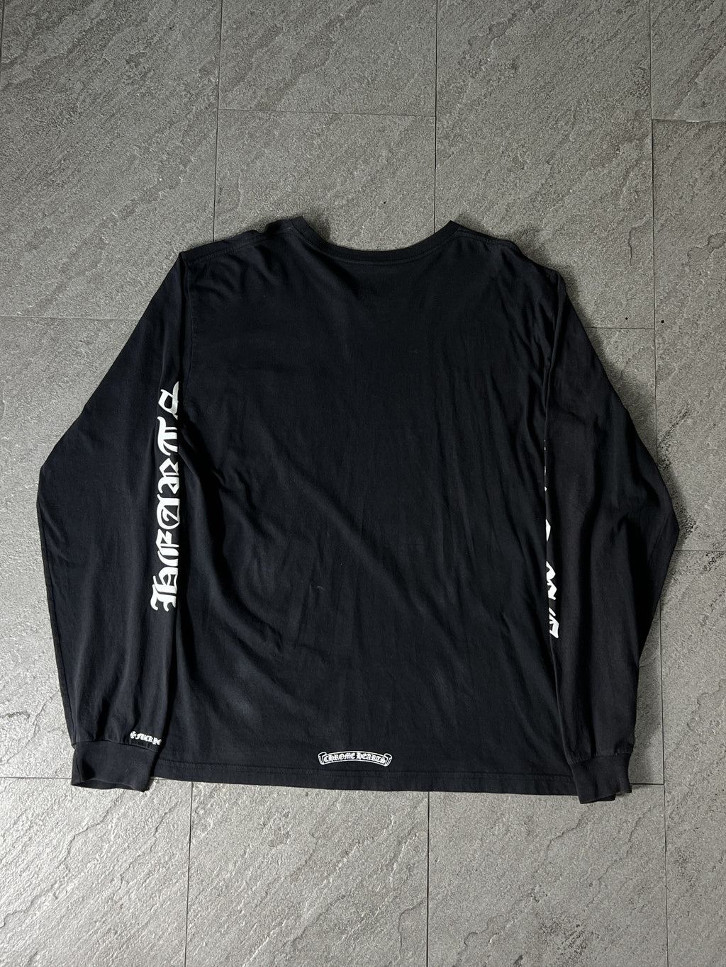 Chrome Hearts Long Sleeve Pocket Tee Black USA XL