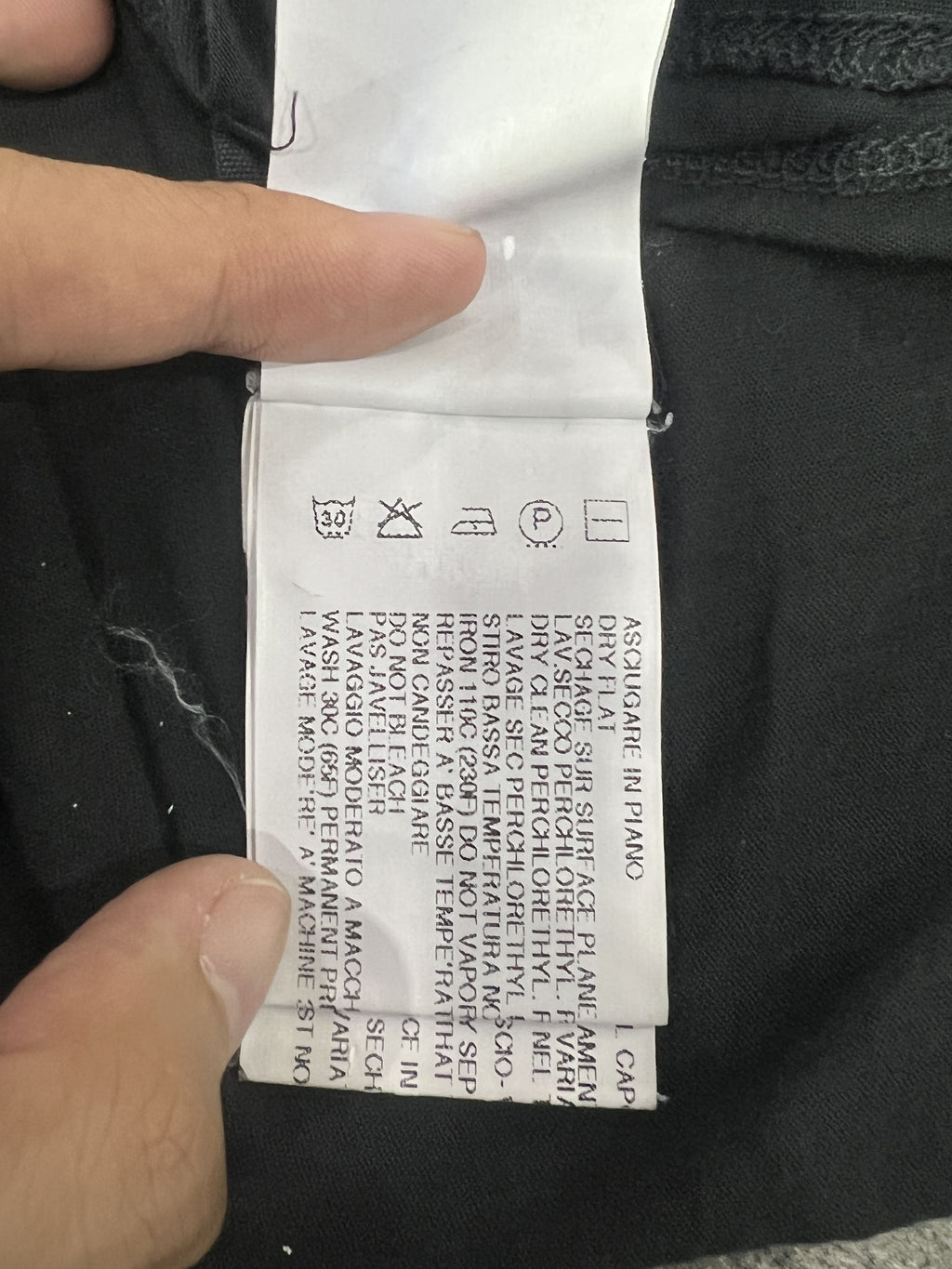 Rick Owens DRKSHDW Level Long Tee Black
