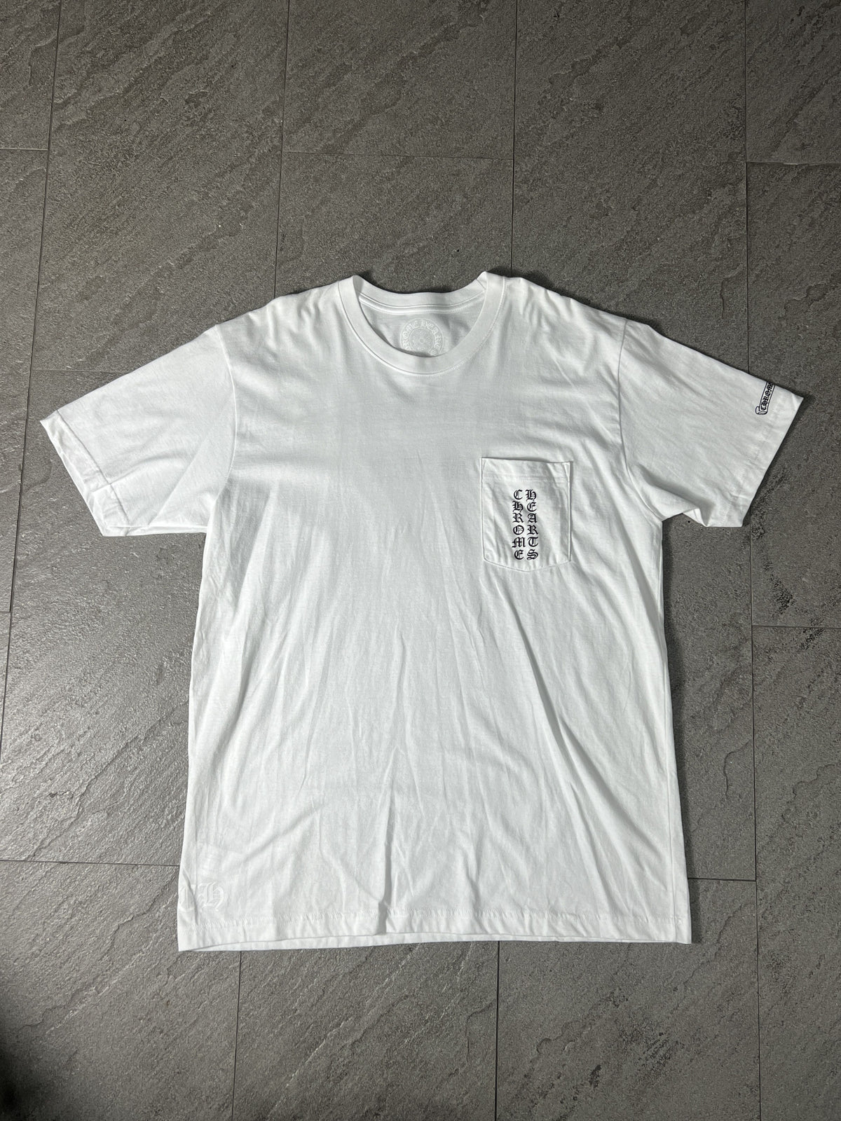 Chrome Hearts Osaka Pocket Tee White XL USA CH Logo