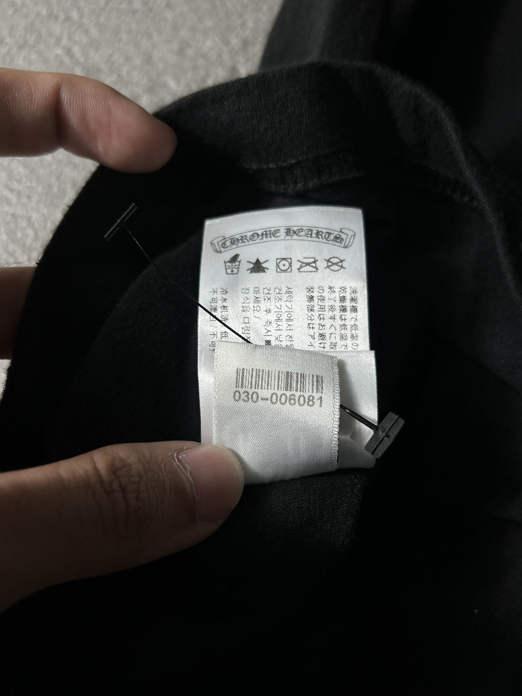 Chrome Hearts Las Vegas Tee Black XXL