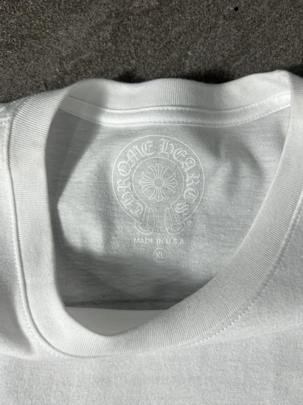 Chrome Hearts Osaka Pocket Tee White XL USA CH Logo