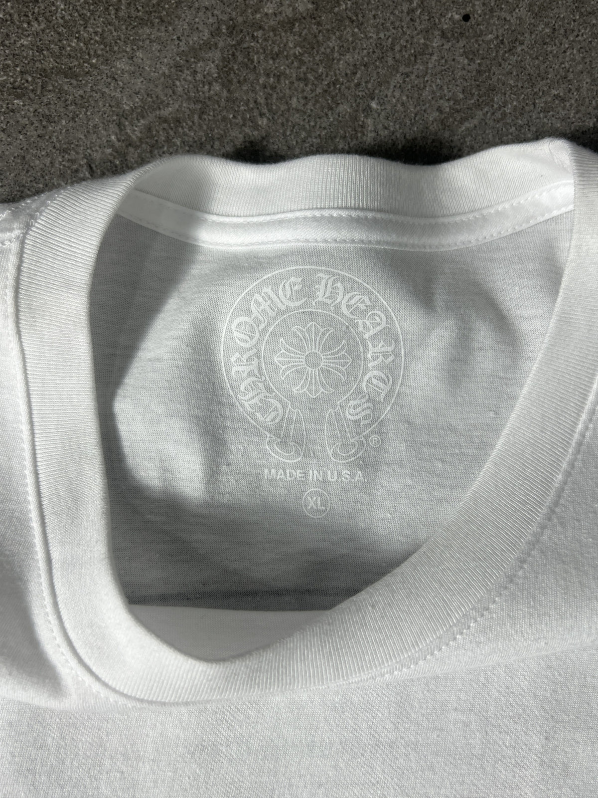 Chrome Hearts Osaka Pocket Tee White XL USA CH Logo