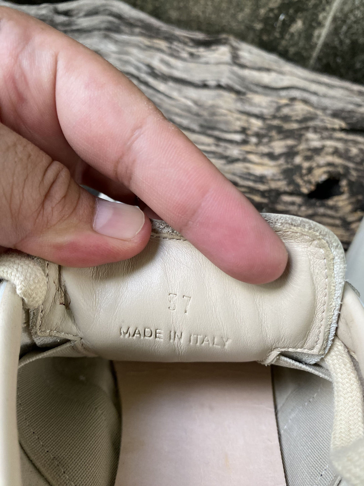 Maison Margiela Replica White Grey Gum Sneakers EU37
