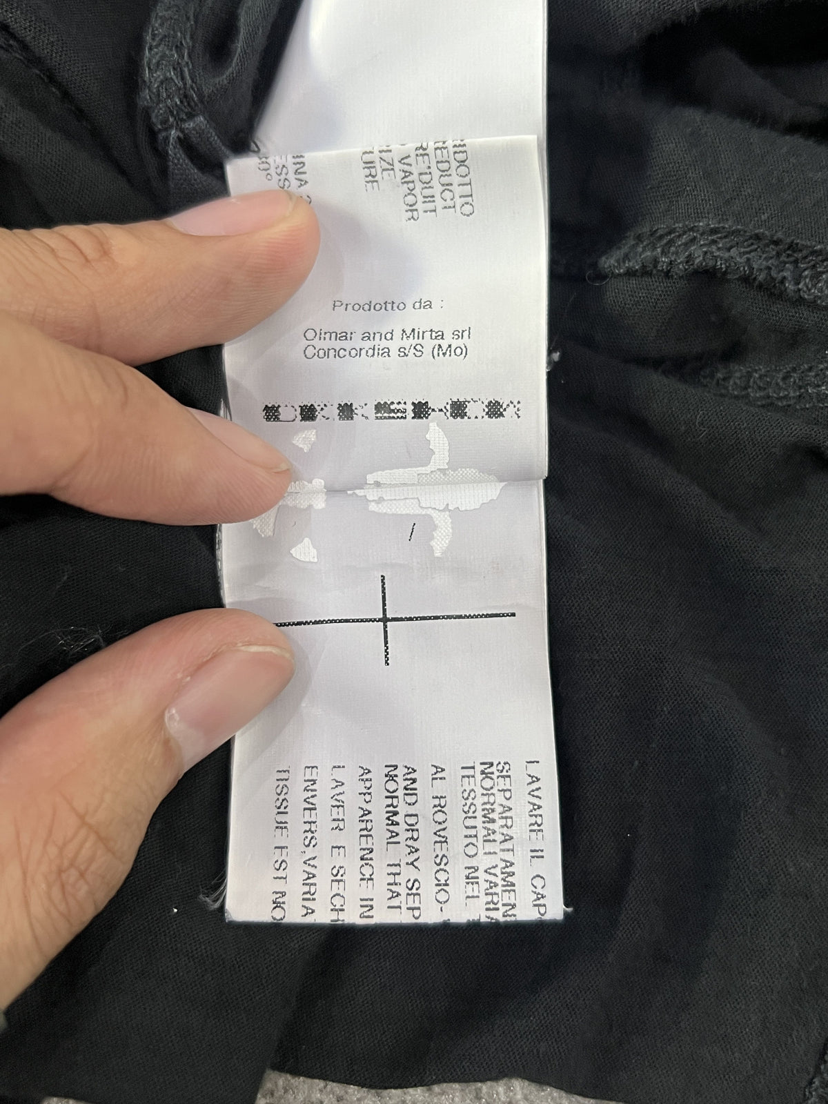 Rick Owens DRKSHDW Level Long Tee Black