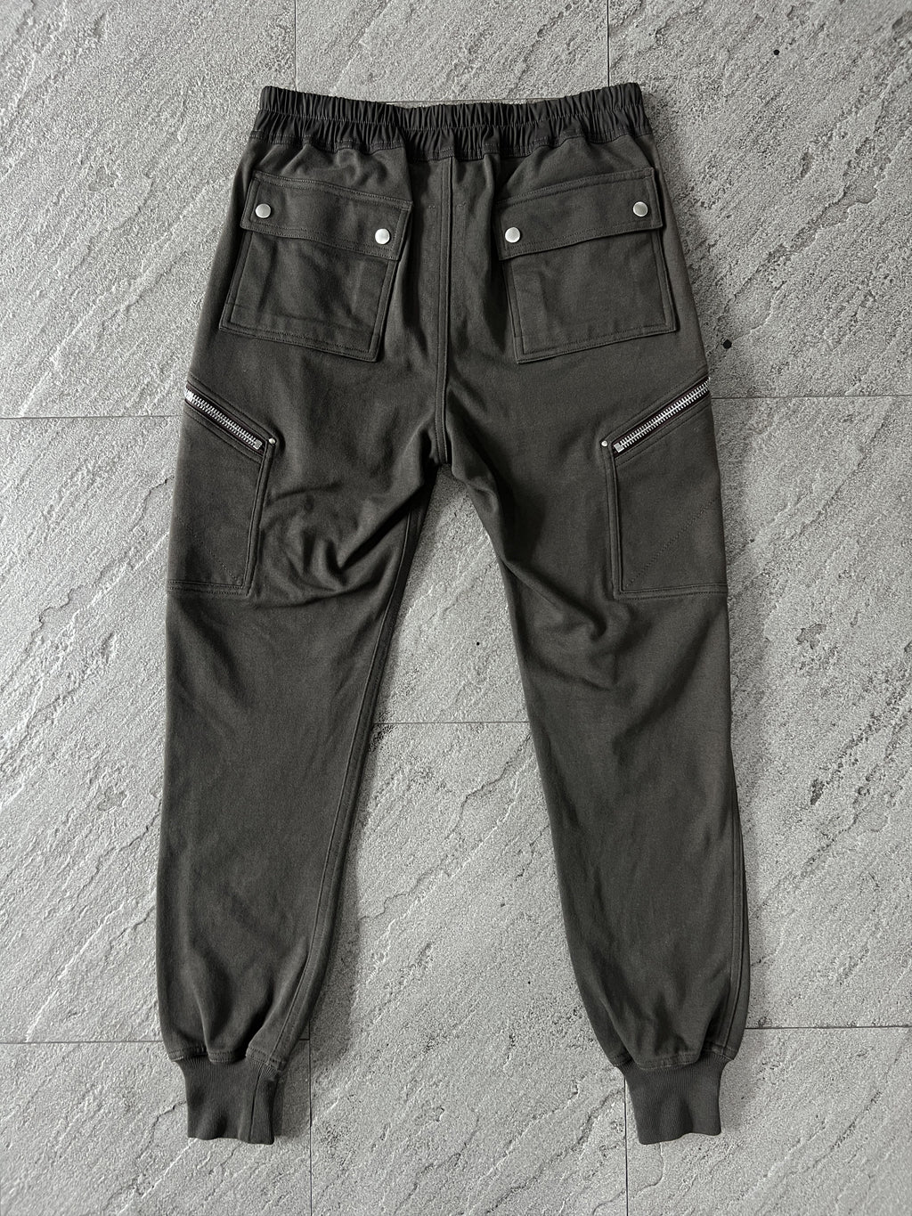 Rick Owens Mainline Performa Paneled Cargo Joggers