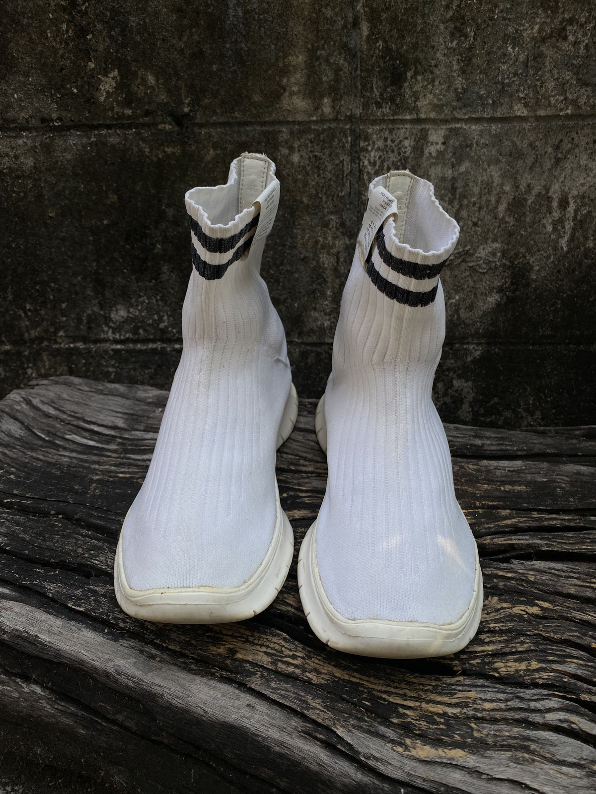 Maison Margiela Sock High-top Sneakers White