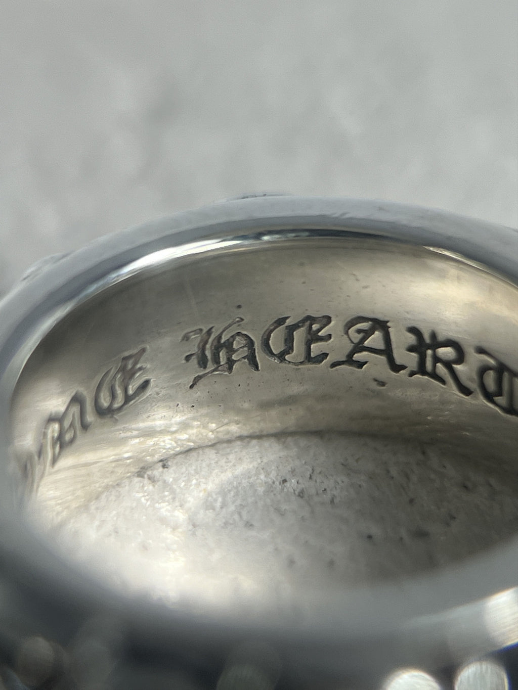Chrome Hearts Eternity Vine Scroll Band Ring Size 47 / US4